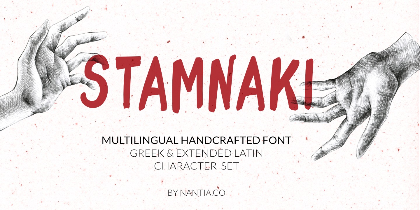 Example font Stamnaki #1